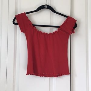 Brandy Melville Off-The-Shoulder Top